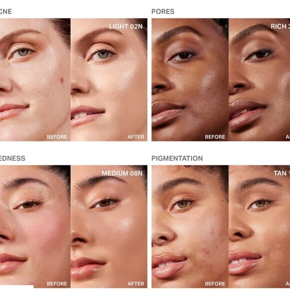 Morphe Lightform Extended Hydration Foundation ~ Light 04W (Golden) 30ml NIB - Picture 6 of 10